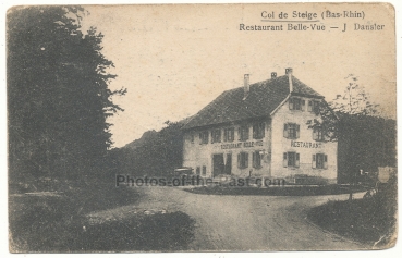 Postkarte Col de Steige Bas Rhin Frankreich