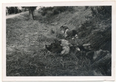 Tote französische Soldaten ... Frankreich 1940