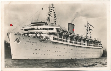 Ansichtskarte KdF Schiff Wilhelm Gustloff