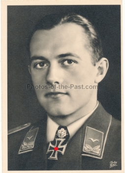 Ritterkreuzträger Leutnant Schnell Röhr AK