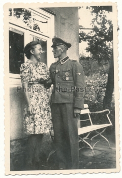 Waffen SS Oberscharführer Ärmelband GERMANIA