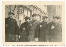 Juden mit gelbem Stern auf der Kleidung ... Polen - Ukraine - Russland