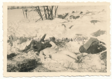 Tote russische Soldaten Reshew 1942