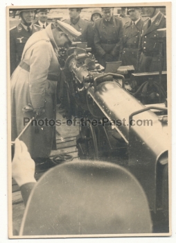 Generalfeldmarschall Hermann Göring in Reggio Italien 1942 am Flak Entfernungsmesser