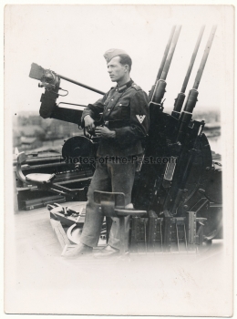 Vierlingsflak Artillerie Geschütz 2cm Flak Vierling