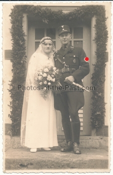 Hochzeit Portrait - SA - SS - NSDAP - Dolch .....