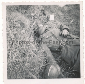 Dead french soldier at Soissons ....
