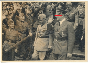 Adolf Hitler und Duce Benito Mussolini