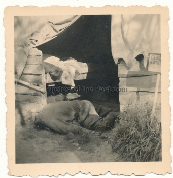 Toter russischer Soldat