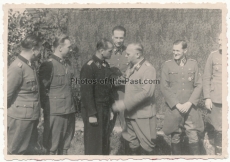 Ritterkreuz Verleihung der Waffen SS in Estland am 23.8.1944 -  SS Obersturmbannführer Paul Albert Kausch Kommandant der Waffen SS Panzer Abteilung 