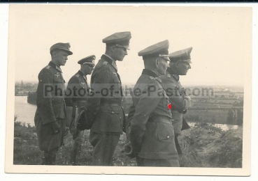 General von Gallenkamp mit Deutschem Kreuz in Libourne Frankreich