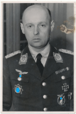 Deutsches Kreuz in Silber Träger Oberst Ortwin Gieße Chef des Stabes Feldluftgau-Kommando XXVI