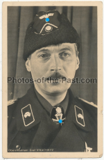 Ritterkreuzträger des Heeres - Hoffmann Portrait Foto Oberstleutnant Hyazinth Graf Strachwitz - 
