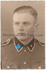 Portrait Waffen SS Unterscharführer Pionier Lehrgang Dresden 1943