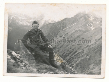 Organisation Todt Mann auf hohen Tatra Berg Zakopane Polen 1941