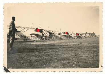 Heinkel He 46 Flugzeug Staffel Kennung D-IKAA D-ILYO