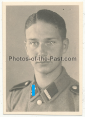 Paß Portrait Waffen SS Rottenführer