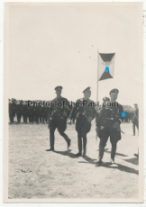 3 Fotos Reichsführer SS Heinrich Himmler in Stettin und Stargard Polen 1935