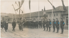 Der Reichsführer SS Heinrich Himmler auf der NS-Ordensburg Krössinsee in Pommern 1936