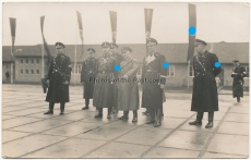 Der Reichsführer SS Heinrich Himmler mit Robert Ley auf der NS-Ordensburg Krössinsee in Pommern 1936