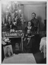 SA Angehöriger mit Familie zu Weihnachten 1934 - Sturmabteilung - 