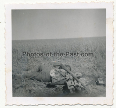 Toter französischer Soldat an der Westfront 1940