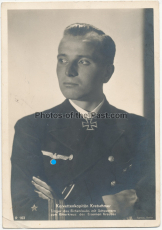 Ritterkreuzträger der Kriegsmarine - Portrait Foto Postkarte U Boot Kommandant Otto Kretschmer