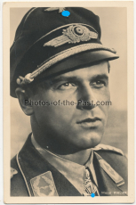 Ritterkreuzträger der Luftwaffe - Foto Postkarte Major Philipp