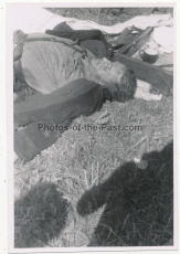 Toter russischer Kommissar an der Ostfront 1941