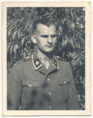 Portrait Unterscharführer der Waffen SS Division Totenkopf