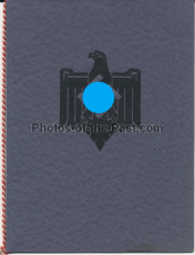 Anerkennungsurkunde Fest der Leibesübungen Gau XIII Kreis 8 Nibelungen Alzey 1937