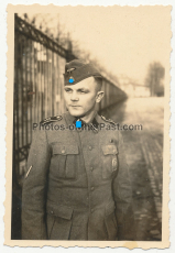 Sturmann der Waffen SS mit Schiffchen in Braunschweig 1943