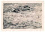 Toter französischer Soldat .... Westfront 1940