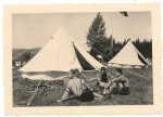 Hitler youth HJ tents Grimma 1939