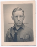 Portrait Hitler youth boy
