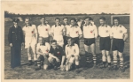 Konvolut 3 Fotos SS Offiziere und SS Fußball Mannschaft in Apeldoorn Holland 1943