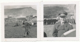 6 Fotos General der Luftwaffe auf einem Flugplatz in Italien - Ritterkreuzträger der Luftwaffe