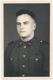 Portrait Foto Waffen SS Sturmmann der SS Totenkopf Division