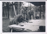 Wehrmacht Generaloberst Adolf Strauß im Lager von Giby Polen Oberbefehlshaber der 9. Armee - Ritterkreuzträger des Heeres