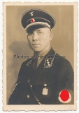 Portrait Foto SS Untersturmführer Wolfenbüttel 1934