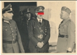 Adolf Hitler and Duce Benito Mussolini