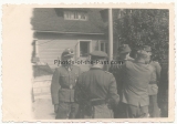 Ritterkreuz Verleihung der Waffen SS in Estland am 23.8.1944 - Felix Steiner SS Oberführer Kdr. SS Inf.Rgt.(mot.) SS Sturmbannführer Wilhelm Schlüter SS Art. Reg. 54 und SS Hautsturmführer Karl Heinz Ertel Adjutant SS Pz.G. Reg. 49 