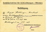 Urkunden und Dokumentengruppe für einen Angehörigen der Luftwaffe - Verleihungsurkunde Flakkampfabzeichen - Ernennungsurkunde mit original Unterschrift Franz von Epp Reichsstadthalter in Bayern 1939 - Gleitfliegerabzeichen - Medaille Oktober 1938 usw.