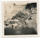 Grauen des Krieges - 10 Fotos toter Soldaten an verschiedenen Fronten Holland Frankreich Russland