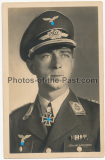 Ritterkreuzträger der Luftwaffe - Portrait Foto Oberst Werner Mölders