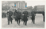 6 Fotos Leo Kreisch als Abteilungschef Oberkommando der Kriegsmarine mit General Blomberg SA und SS in Flensburg Mürwik