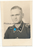 Portrait Waffen SS Unterscharführer der Leibstandarte Adolf Hitler mit LAH Schobern