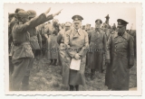 Der Führer Adolf Hitler in Langemark Belgien 1940 - 3 Fotos