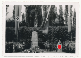 8 Fotos Herford Regimentstag 369er Kriegerdenkmal Einweihung am Daniel Pöppelmann Wall 1939 SA Stabschef Lutze Kreisleiter Nolting Oberbürgermeister Fritz Kleim