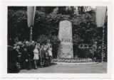 8 Fotos Herford Regimentstag 369er Kriegerdenkmal Einweihung am Daniel Pöppelmann Wall 1939 SA Stabschef Lutze Kreisleiter Nolting Oberbürgermeister Fritz Kleim